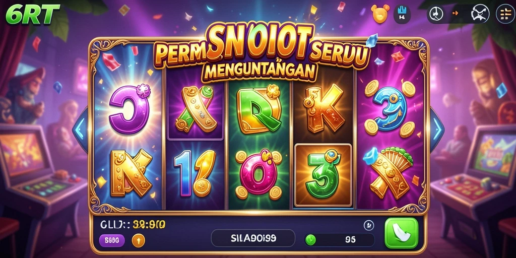 Screenshot gameplay 6RT yang menampilkan keseruan bermain slot.