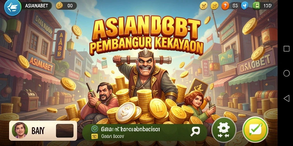 Tampilan gameplay <strong>ASIANABET</strong> yang menampilkan manajemen bisnis yang menarik.