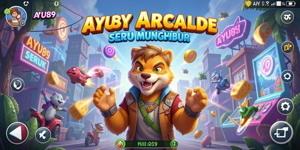 Tampilan gameplay AYU89 yang penuh warna dan mengasyikkan.