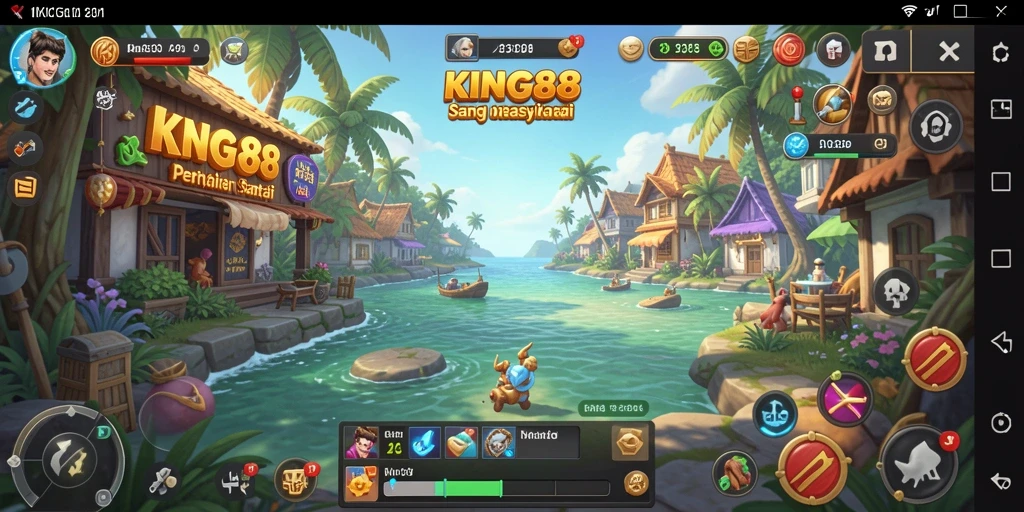Tampilan menarik dari gameplay <strong>KING88</strong> yang penuh aksi santai.
