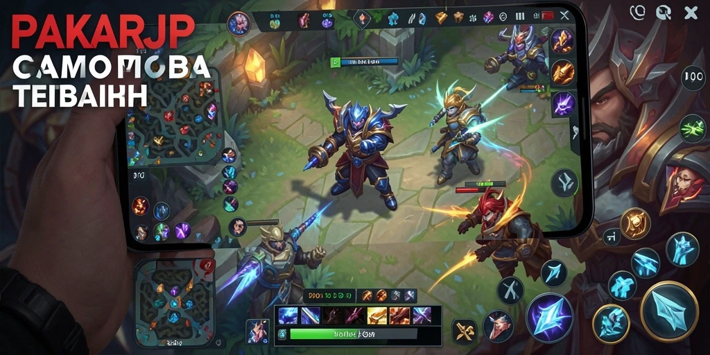 Tampilan permainan seru di PAKARJP dengan aksi gameplay seru.