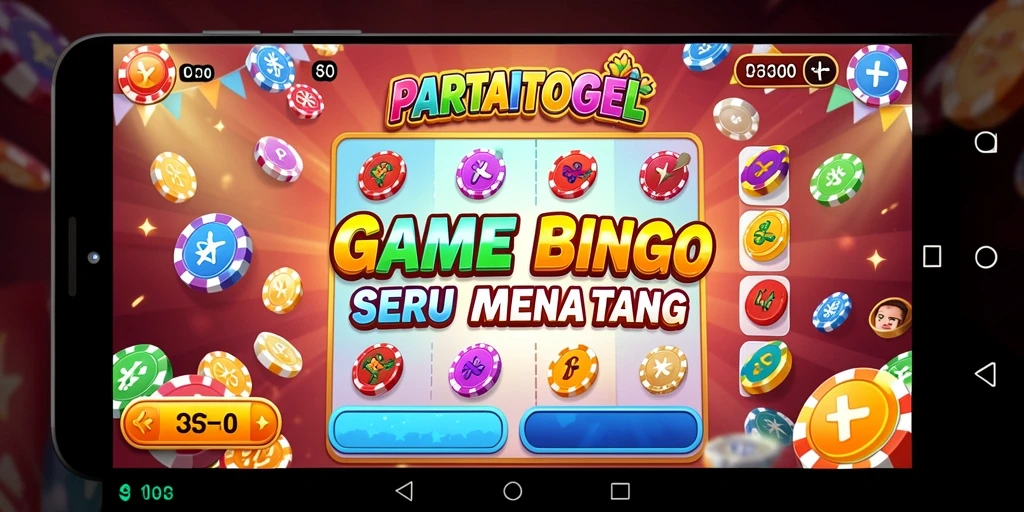 Screenshot gameplay seru dari <strong>PARTAITOGEL</strong> dengan suasana Bingo yang interaktif.