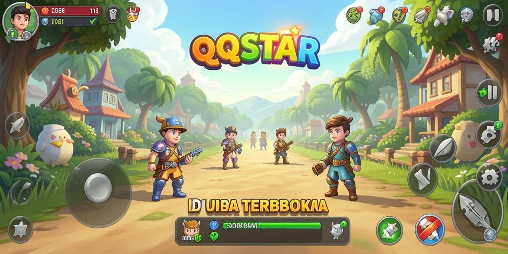 Tampilan gameplay Open World yang menarik dan penuh petualangan.