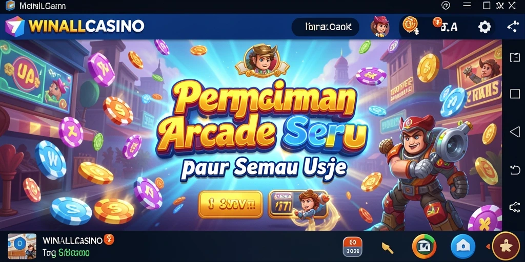 Tampilan gameplay seru dan menantang di WINALLCASINO.